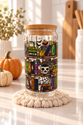 Halloween Bookshelf Cup - Exact Artwork