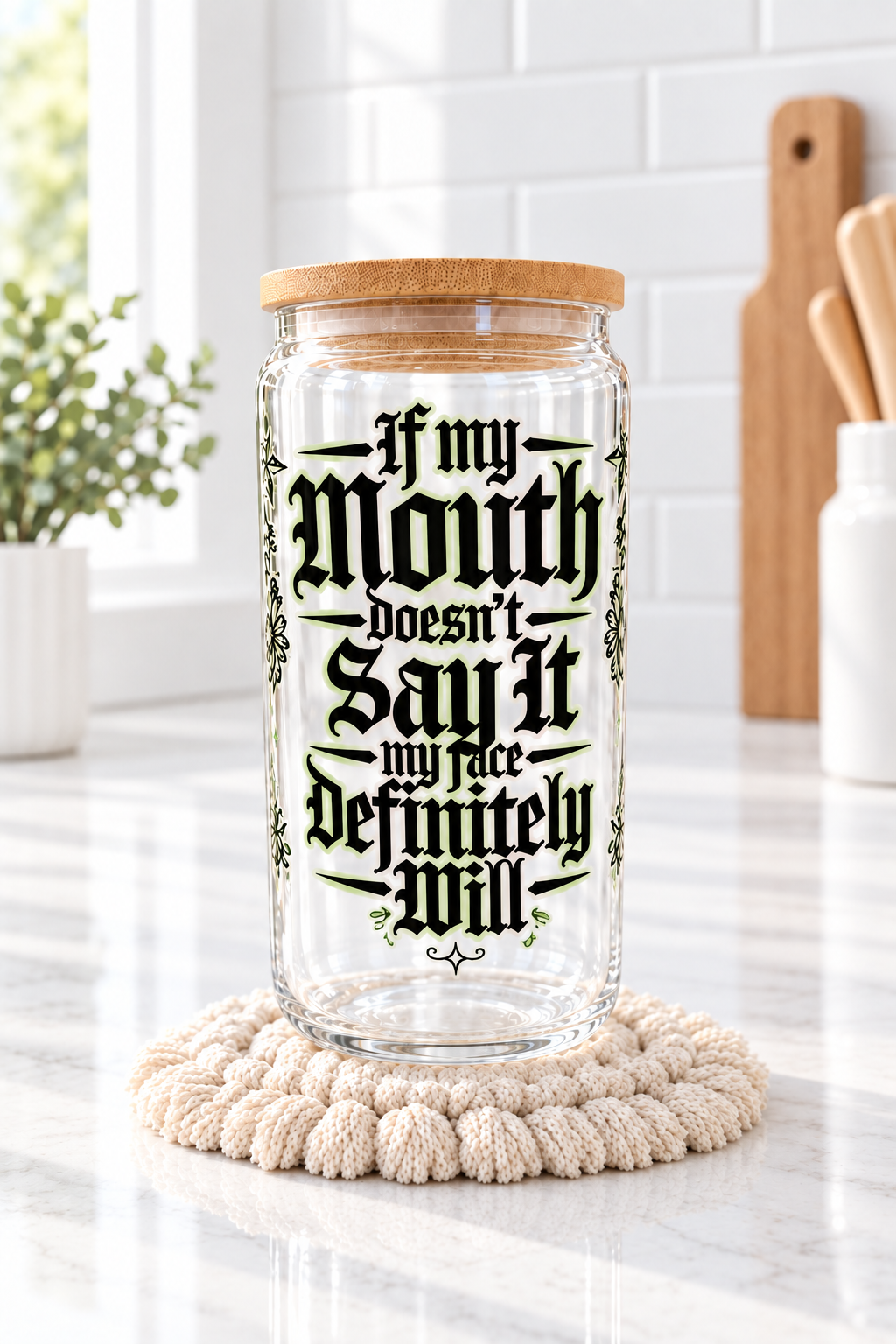 If My Mouth Cup - Clean Minimal Kitchen